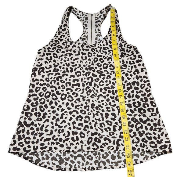 ❤️2/$18 Ambiance Apparel Animal Print Racerback Tank Top Sleeveless S - Picture 4 of 7
